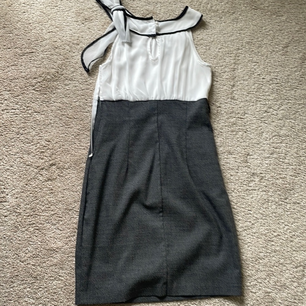 Black and white dress